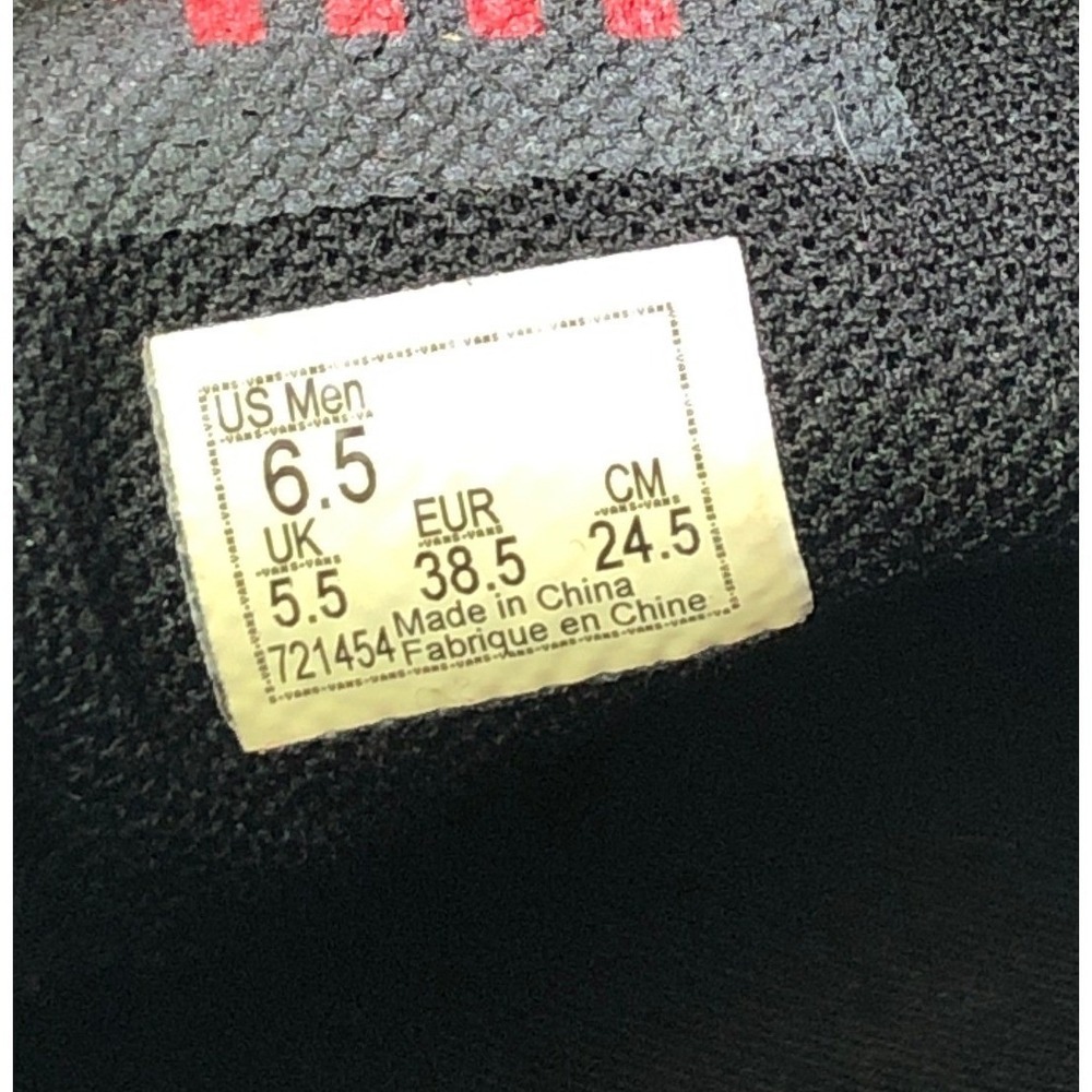 Vans Kyle Walker Pro 2 Pop Cush Wafflecup Skate Shoes Mens 6.5 Cream Black Suede - Picture 6 of 12